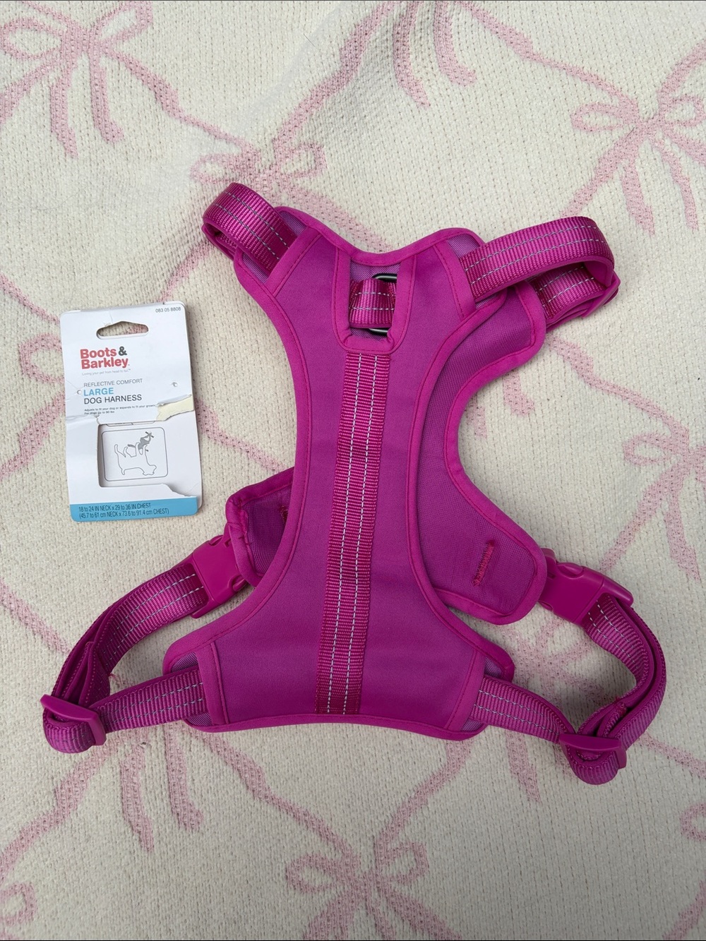 Magenta Dog Harness